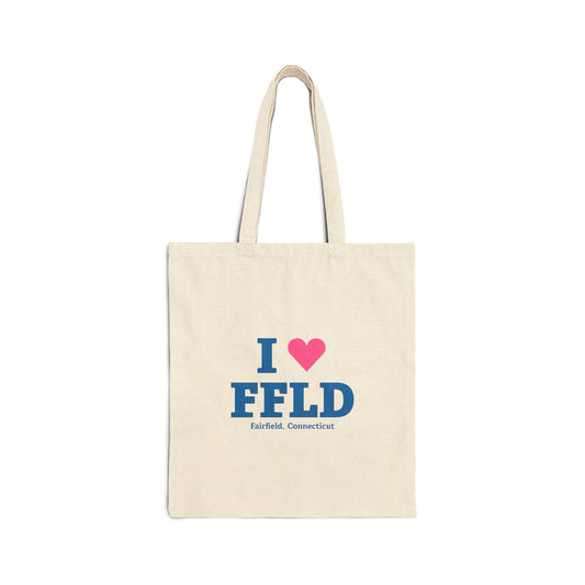 I Heart FFLD Cotton Canvas Tote Bag