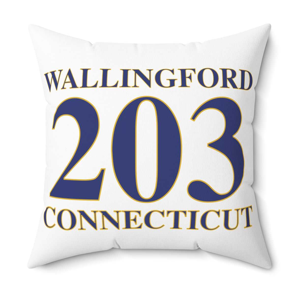 Wallingford 203 Connecticut Polyester Square Pillow