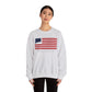 Monroe Connecticut Flag Unisex Heavy Blend™ Crewneck Sweatshirt