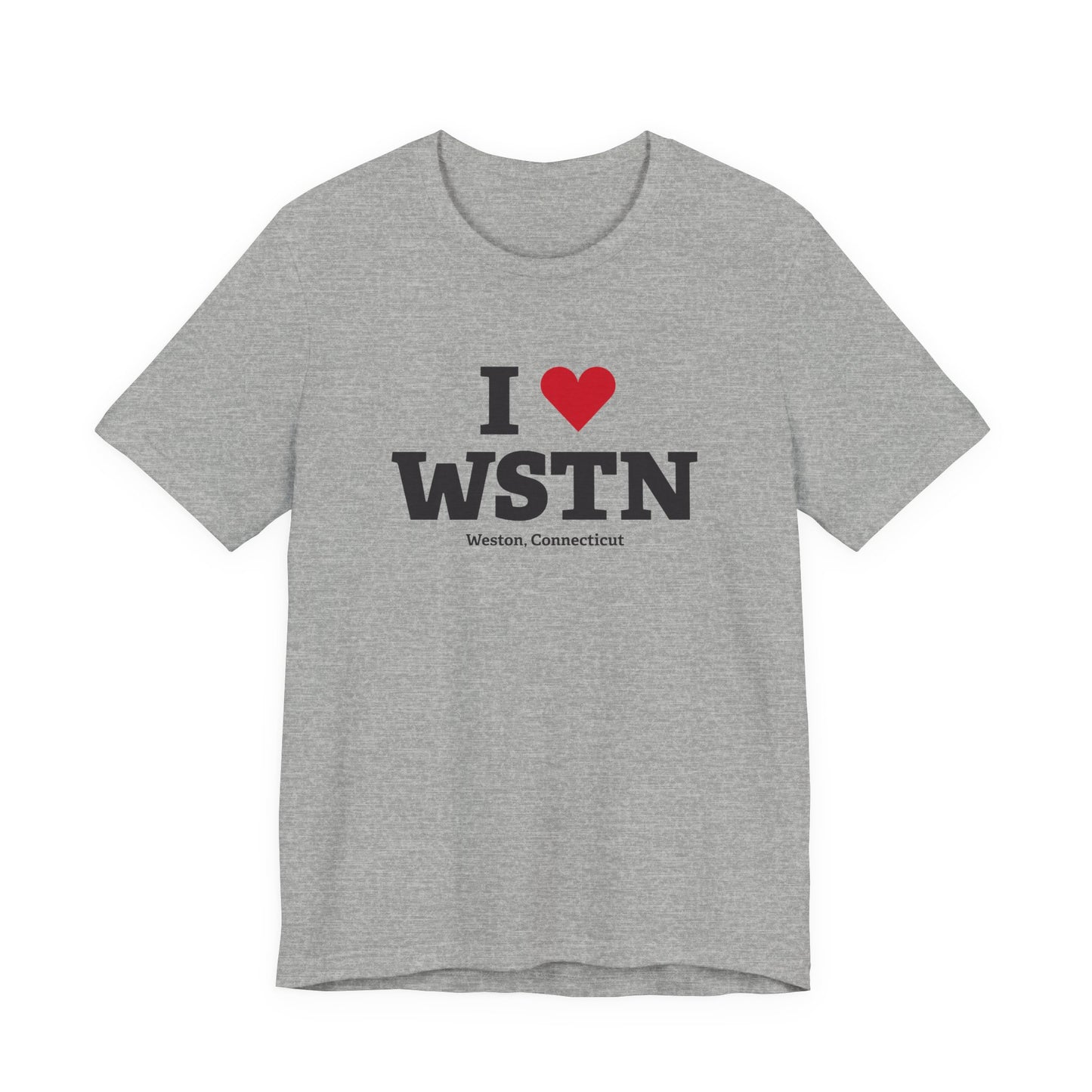 I Heart WSTN Unisex Jersey Short Sleeve T-Shirt