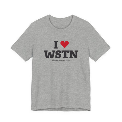 I Heart WSTN Unisex Jersey Short Sleeve T-Shirt