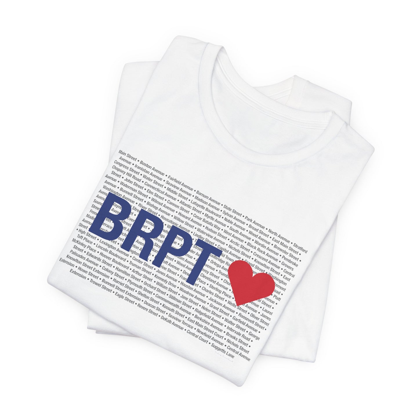 Bridgeport Love Unisex Jersey Short Sleeve T-Shirt