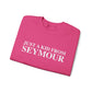 Just a kid from Seymour Unisex Heavy Blend™ Crewneck Sweatshirt