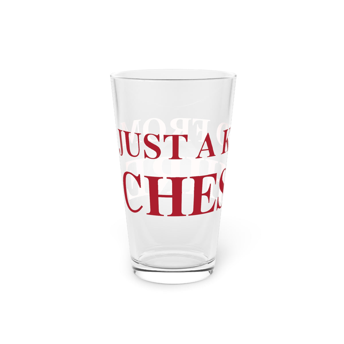 Just a kid form Cheshire Pint Glass, 16oz
