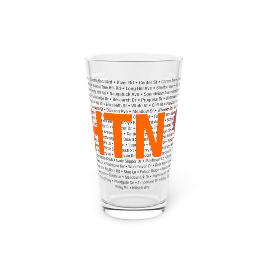 Shelton Love Pint Glass, 16oz