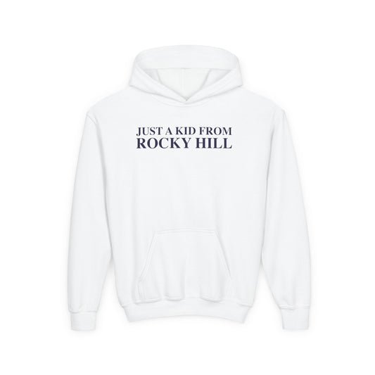 Just a kid from Rocky Hill Youth Heavy Blend Hooded Sweatshirt
