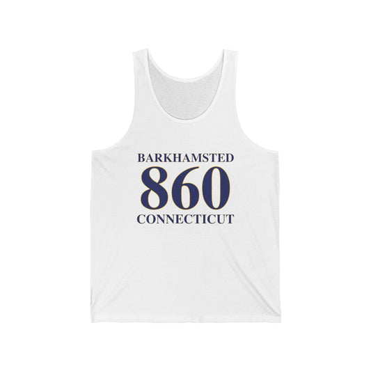 Barkhamsted 860 Connecticut Unisex Jersey Tank Top
