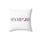 41 Tilt Stamford Spun Polyester Square Pillow