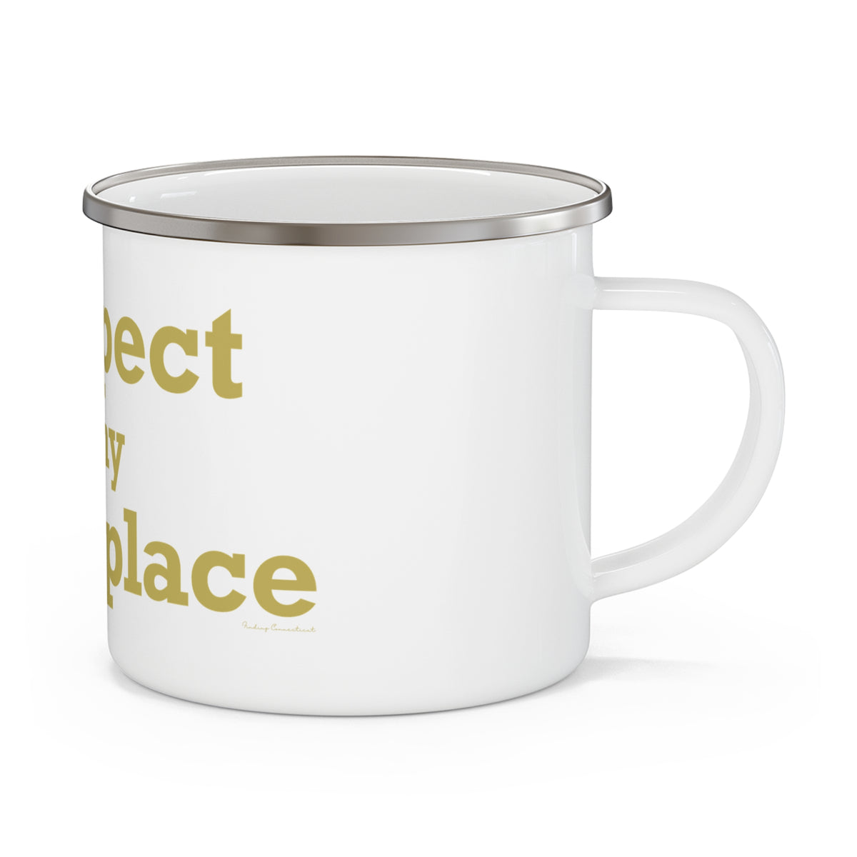 Prospect is My Happy Place  Enamel Camping Mug