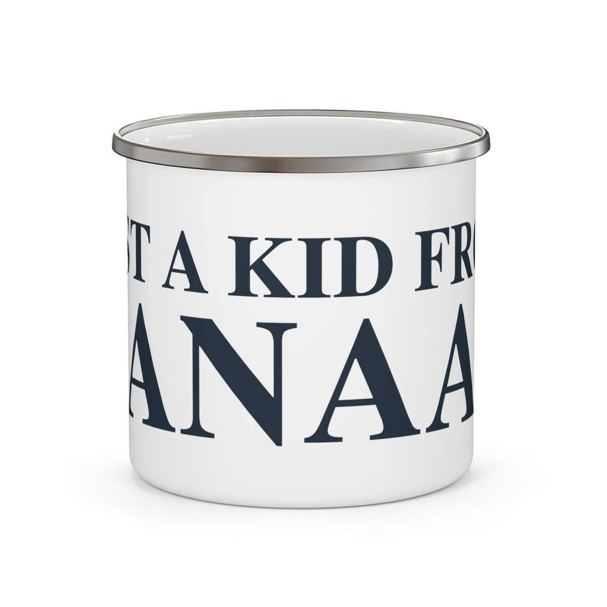 Just a kid from Canaan Enamel Camping Mug