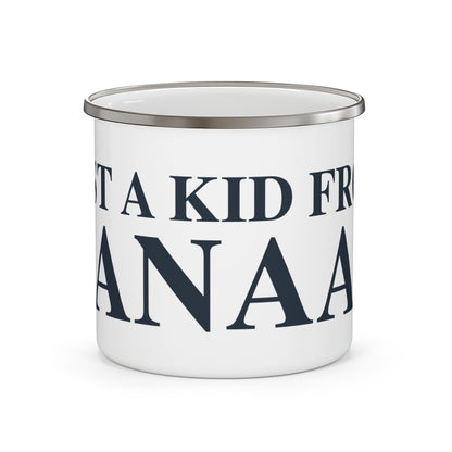 Just a kid from Canaan Enamel Camping Mug