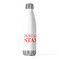 Just a kid from Stamford 20oz Insulated Bottle