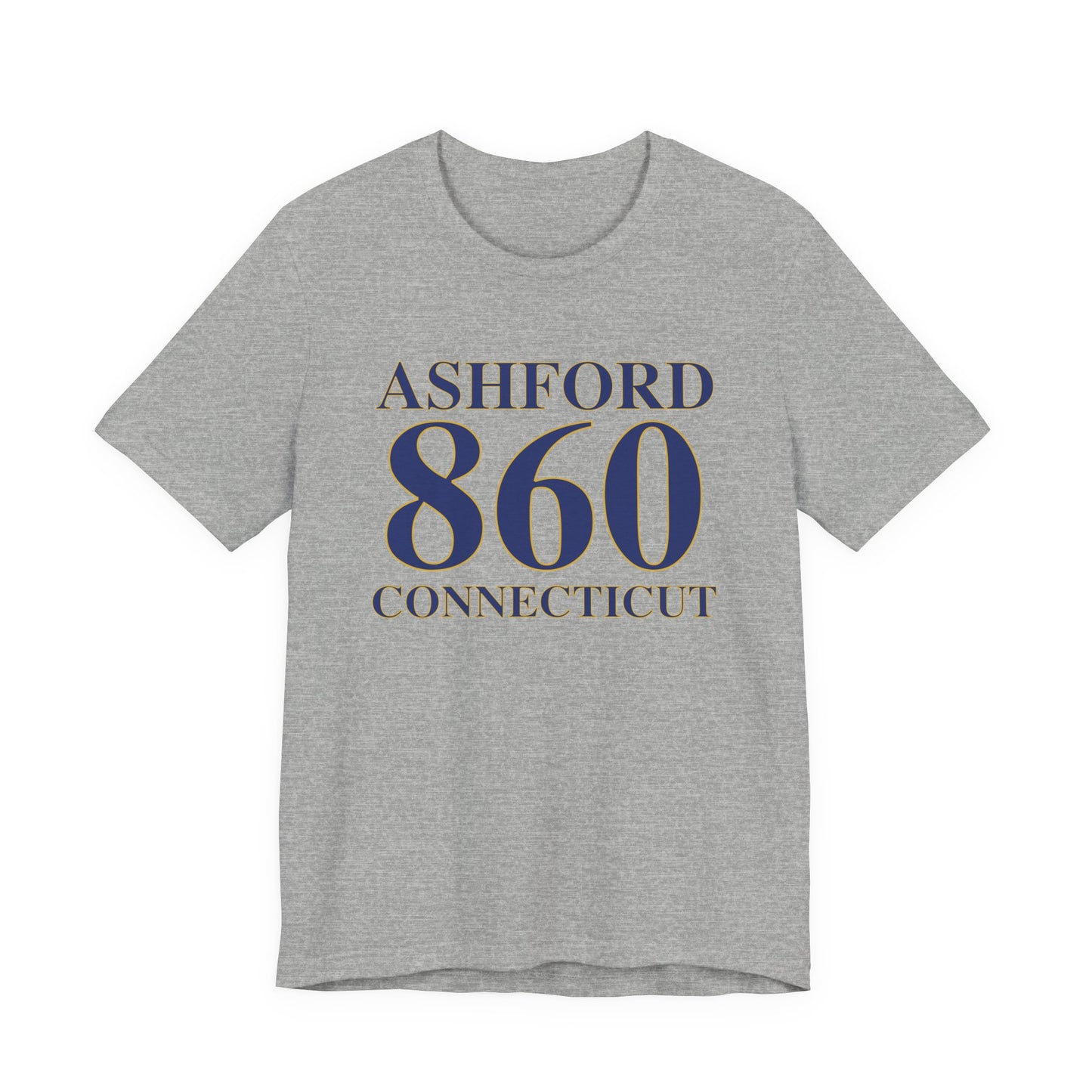 Ashford 860 Connecticut Unisex Jersey Short Sleeve T-Shirt