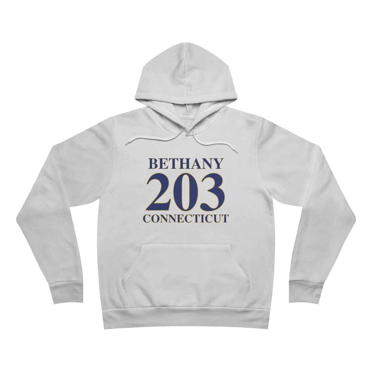 Bethany 203 Connecticut Unisex Sponge Fleece Pullover Hoodie