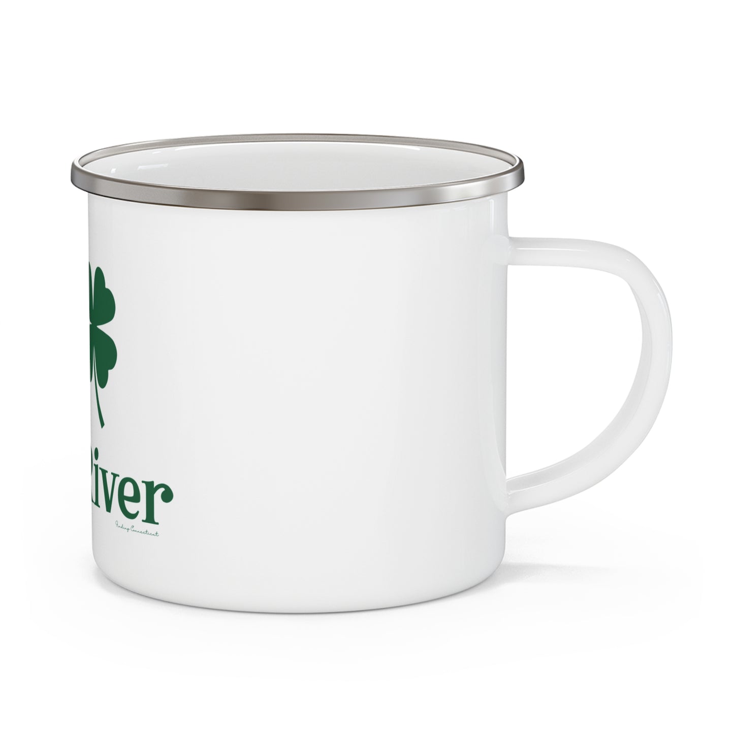 I Clover Deep River Enamel Camping Mug