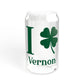 I Clover Vernon Sipper Glass, 16oz