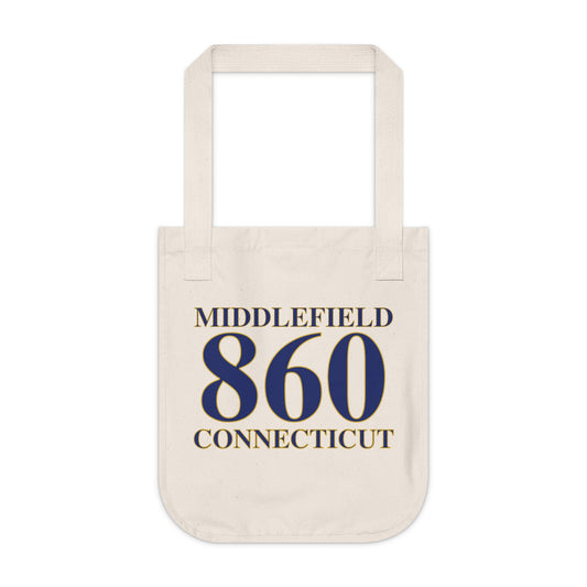 Middlefield 860 Connecticut Organic Canvas Tote Bag