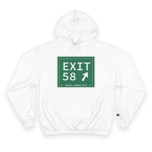 Vintage Exit 58 WCP Sign Champion Hoodie
