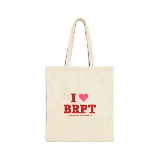 I Heart BRPT Cotton Canvas Tote Bag