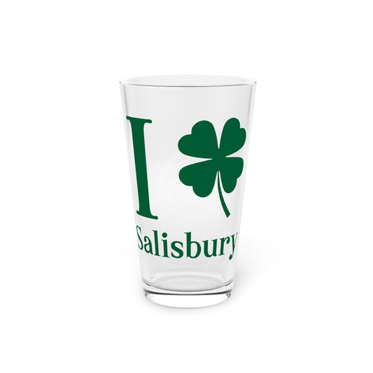 I Clover Salisbury Pint Glass, 16oz