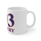 203 Cranbury Red, White & Blue Mug 11oz