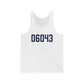06043 Bolton  Connecticut Zip Code Unisex Jersey Tank Top