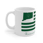 Greenwich Connecticut St Patrick's Day Flag Mug 11oz