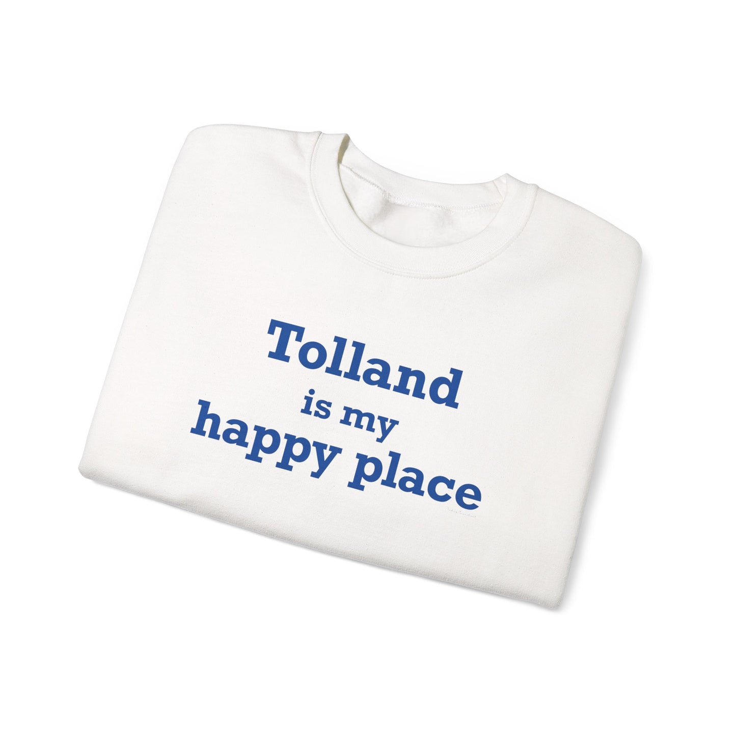 Tolland is My Happy Place Unisex Heavy Blend™ Crewneck Sweatshirt