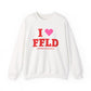 I Heart FFLD Unisex Heavy Blend™ Crewneck Sweatshirt