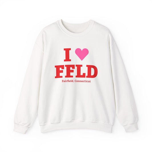 I Heart FFLD Unisex Heavy Blend™ Crewneck Sweatshirt