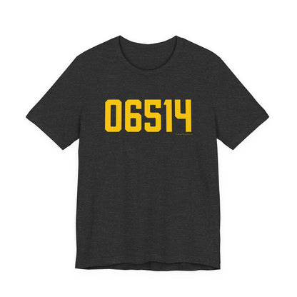 06514 Hamden Connecticut Zip Code Unisex Jersey Short Sleeve T-Shirt