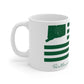 Portland Connecticut St. Patrick’s Day Flag Mug 11oz
