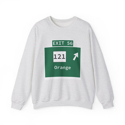 Vintage WCP Exit 56 Sign Unisex Heavy Blend™ Crewneck Sweatshirt