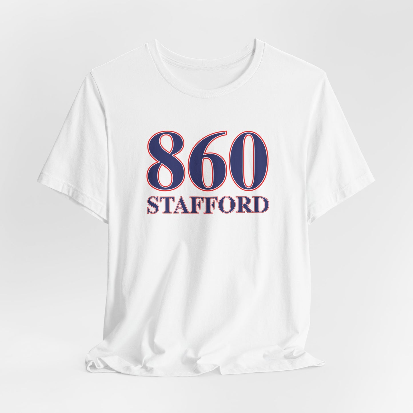 860 Stafford Red White & Blue Unisex Jersey Short Sleeve t-shirt