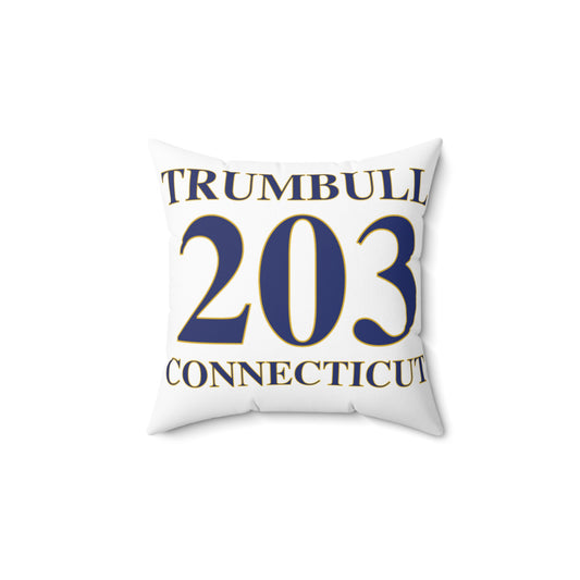 Trumbull 203 Connecticut Spun Polyester Square Pillow