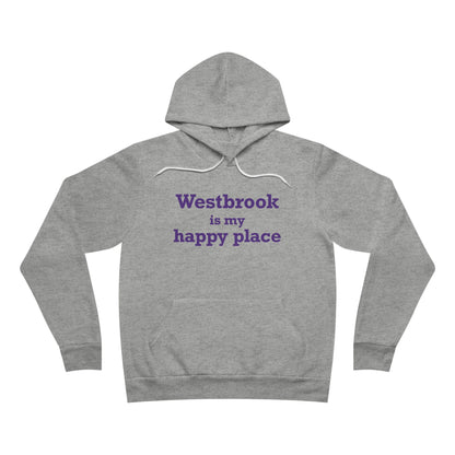 Westbrook is My Happy Place Unisex Sponge Fleece Pullover Hoodie