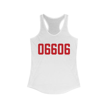 06606 Bridgeport Connecticut Zip Code Women's Ideal Racerback Tank Top