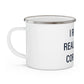I Really Really Miss Cornwall Enamel Camping Mug