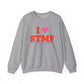 I Heart STMF Unisex Heavy Blend™ Crewneck Sweatshirt