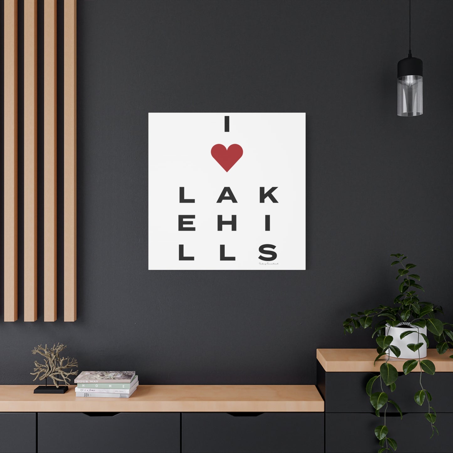 Lake Hills Vision Matte Canvas, Stretched, 1.25"
