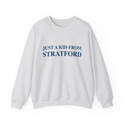 Just a kid from Stratford Unisex Heavy Blend™ Crewneck Sweatshirt