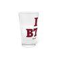 I Heart BTHL Pint Glass, 16oz