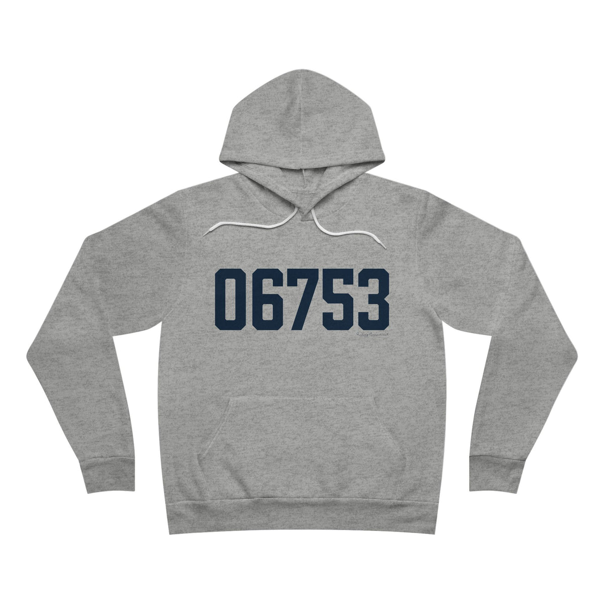 06753 Cornwall Connecticut Zip Code Unisex Sponge Fleece Pullover Hoodie