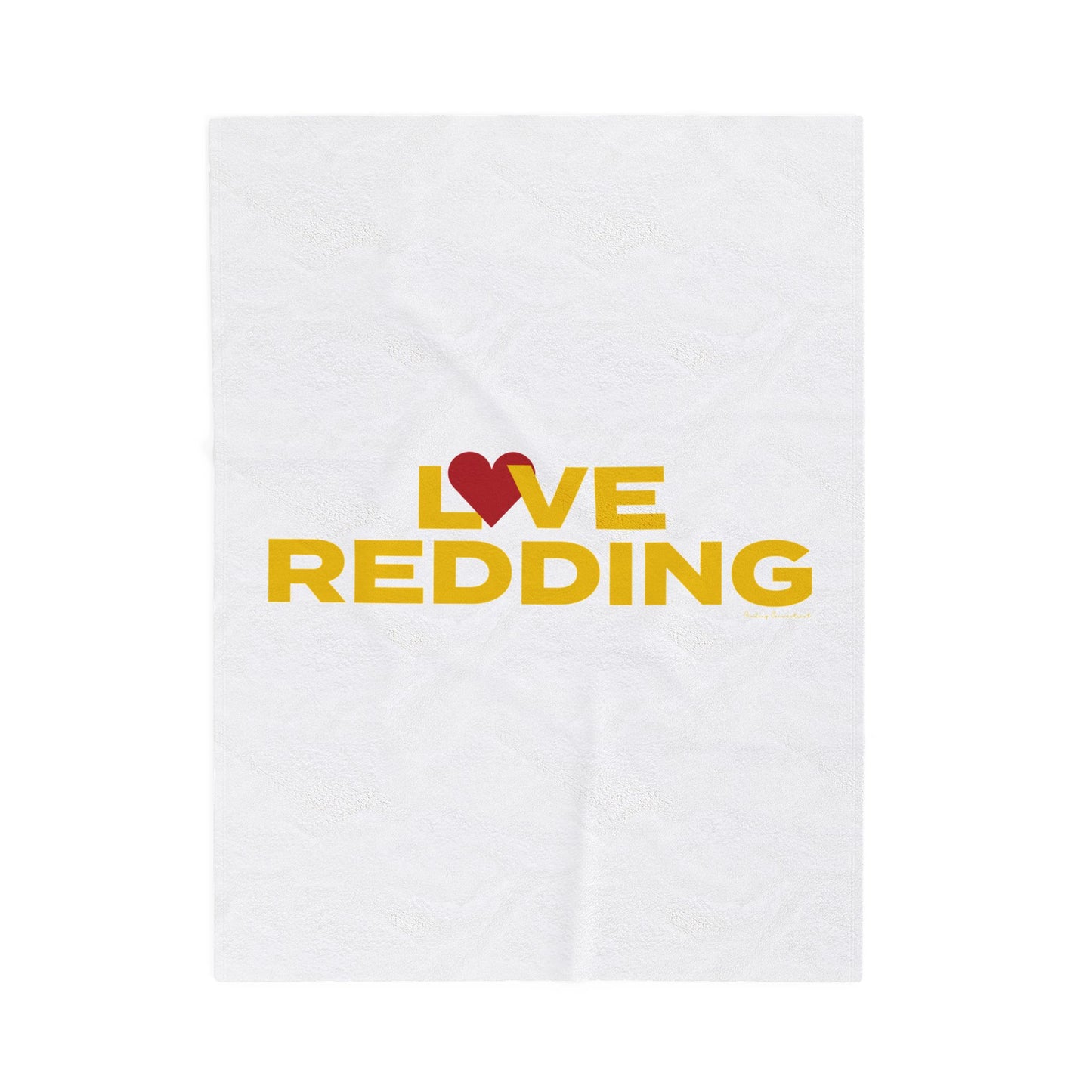 Love Redding Velveteen Plush Blanket