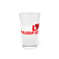 Love Fairfield Beach Pint Glass, 16oz