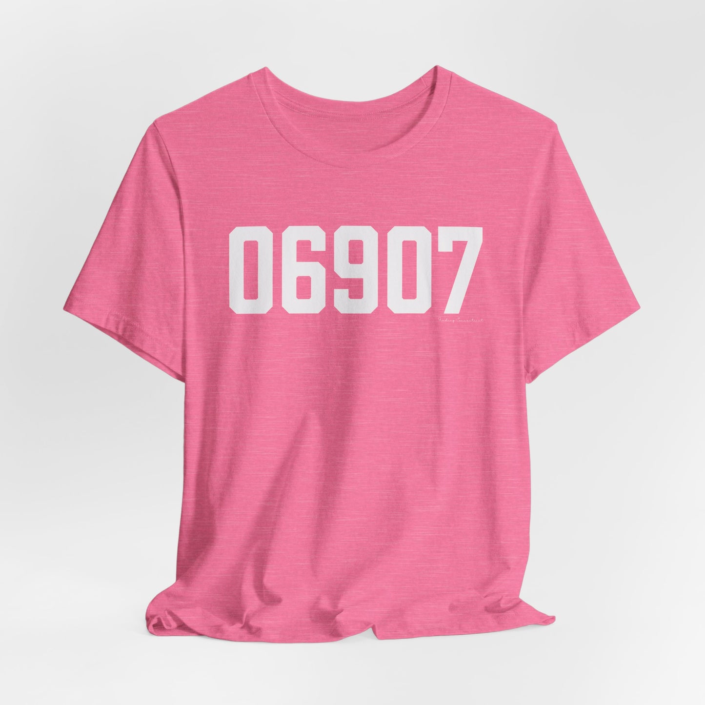 06907 Stamford CT Zip Code Unisex Jersey Short Sleeve T-Shirt