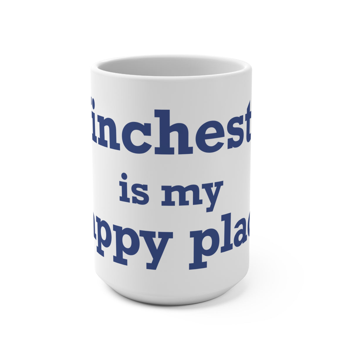 Winchester is My Happy Place Mug 15oz