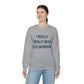 I Really Really Miss Old Saybrook Unisex Heavy Blend™ Crewneck Sweatshirt (blue)