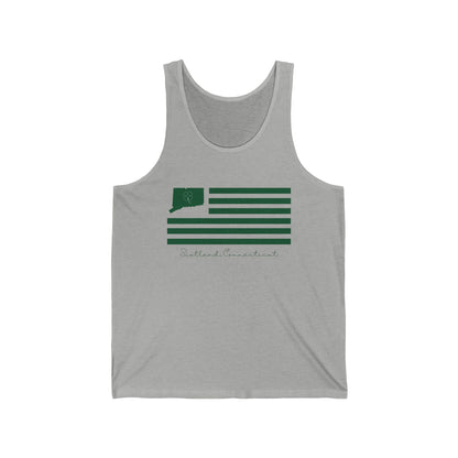 Scotland Connecticut St. Patrick’s Day Flag Unisex Jersey Tank Top