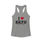 I Heart BKFD Women's Ideal Racerback Tank Top